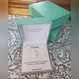 Faith Pendant Necklace